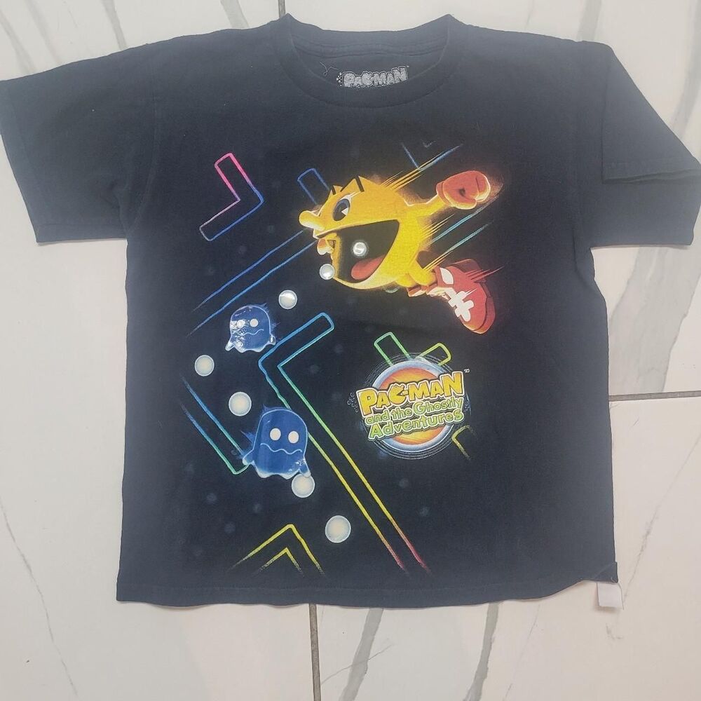 Unbranded Men's Black and Navy T-shirt